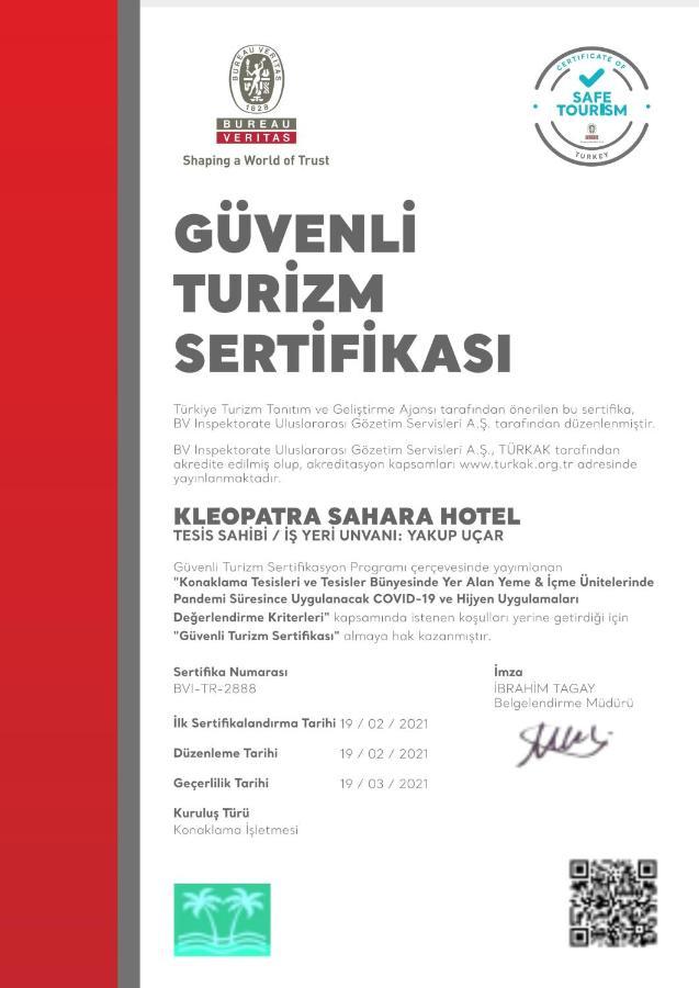 אלאניה Kleopatra Sahara Hotel מראה חיצוני תמונה
